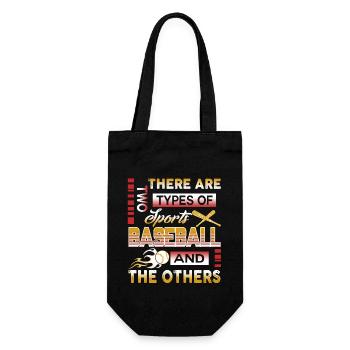 Baseball And The Others - Gift Bag for Bottles - black - Front