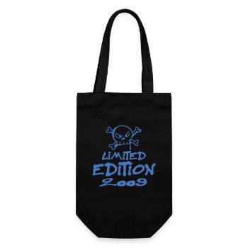 Limited Edition 2009 Birthday 2009 Born - Gift Bag for Bottles - black - Front