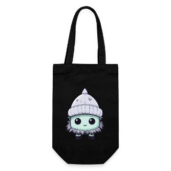 Frostbite Hiver Esquimau Bande dessinée - Sac à bouteille - noir - Devant