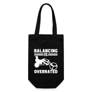 Recumbent Trike Liegetrike Liegedreirad - Gift Bag for Bottles - black - Front