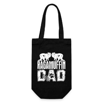 Ragamuffin Ragamuffin Dad - Gift Bag for Bottles - black - Front