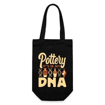 Pottery Ceramics Artist Pottery - Geschenkbeutel für Flaschen - Schwarz - Vorne