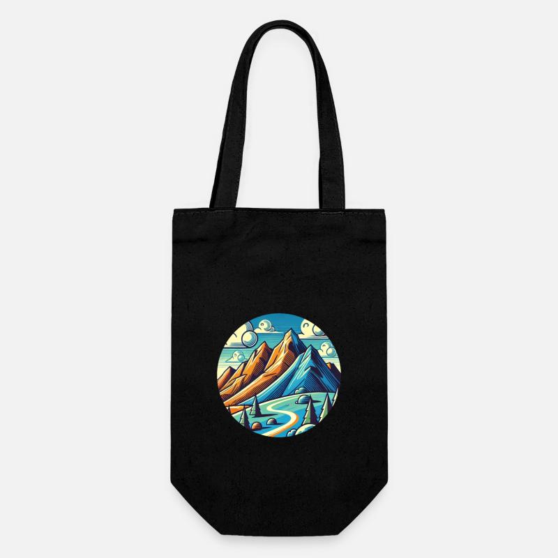 Nature infinie - Sac à bouteille - noir