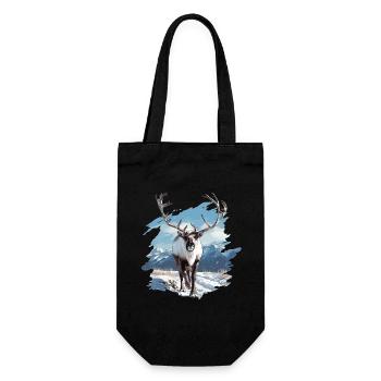 Caribou Karibus Karibu - Gift Bag for Bottles - black - Front