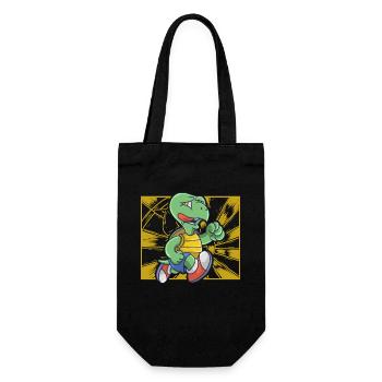 Darting Arrow Dartist Darted Turtle Dart - Gift Bag for Bottles - black - Front
