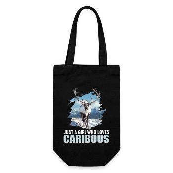 Caribou Karibus Karibu - Gift Bag for Bottles - black - Front