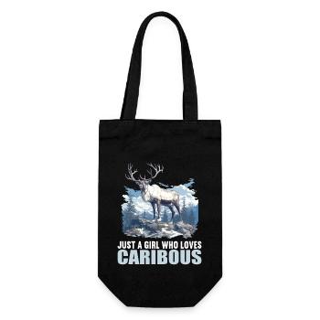 Caribou Karibus Karibu - Gift Bag for Bottles - black - Front