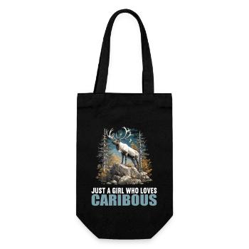 Caribou Karibus Karibu - Gift Bag for Bottles - black - Front