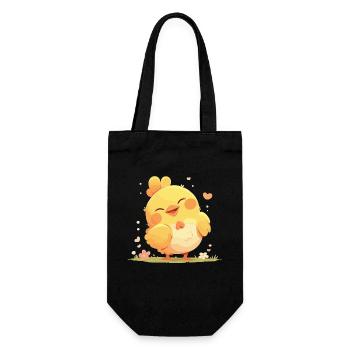 Rooster Roosters Rooster - Gift Bag for Bottles - black - Front