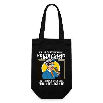 IF YOU DON'T LIKE PETRY SLAM - Gift Bag for Bottles - black - Front
