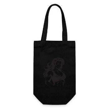 Femme Muscles Entraînement Gym - Sac à bouteille - noir - Devant
