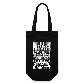 Fence Installer Fence Builder Fence Installer - Gift Bag for Bottles - black - Front