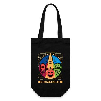 Mind Of A Theater Kid 2 - Geschenkbeutel für Flaschen - Schwarz - Vorne