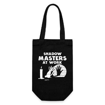 Shadow Puppetry World Enchantment - Gift Bag for Bottles - black - Front