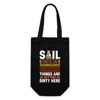 Bodenwissenschaftler Science du sol - Sac à bouteille - noir - Devant