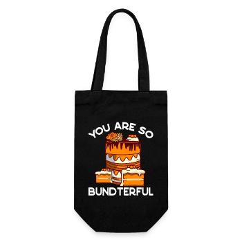 Baker You Are So Bundterful Baking - Gift Bag for Bottles - black - Front