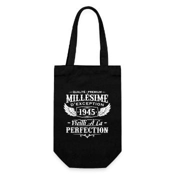 Millésime 1945 - Sac à bouteille - noir - Devant