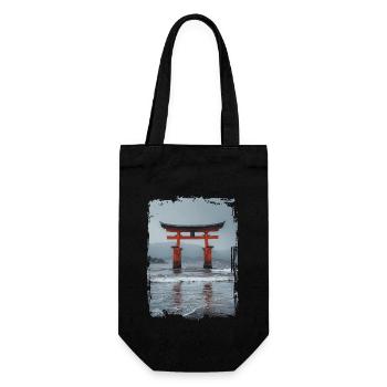 Japon - Sac à bouteille - noir - Devant