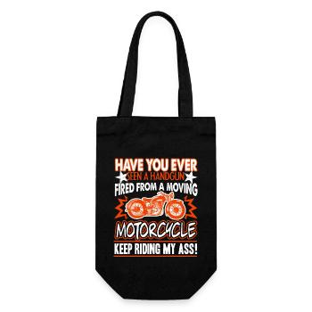 Motorcycle Keep Riding My Ass - Gift Bag for Bottles - black - Front