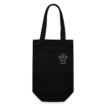 Dad Dad Dad 2025 Gift - Gift Bag for Bottles - black - Front