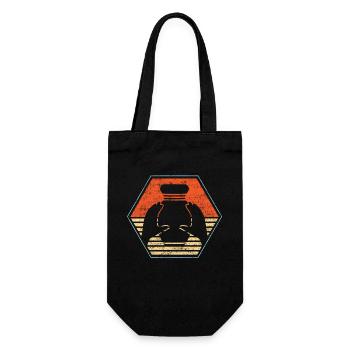 Poterie Céramique Artiste Rétro - Sac à bouteille - noir - Devant