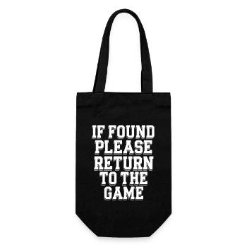 Introverted Gamer Declarer Calm - Gift Bag for Bottles - black - Front