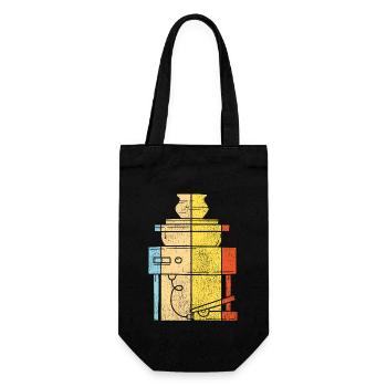 Poterie Céramique Artiste Rétro - Sac à bouteille - noir - Devant