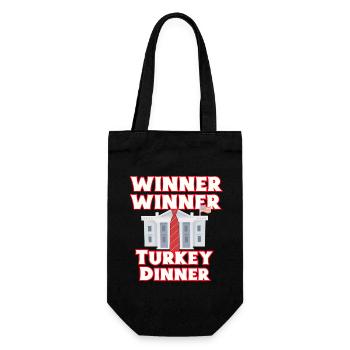 Dîner de Thanksgiving du gagnant de  - Sac à bouteille - noir - Devant