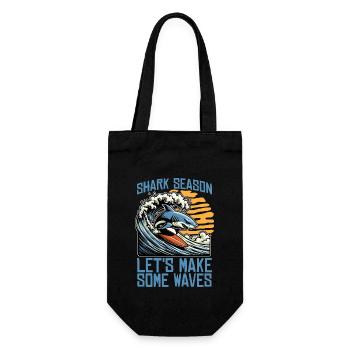 Chasse au requin Saison du requin Chasse aux fossiles - Sac à bouteille - noir - Devant