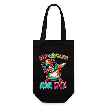Guinea Pig Saying, Guinea Pig Gift - Gift Bag for Bottles - black - Front