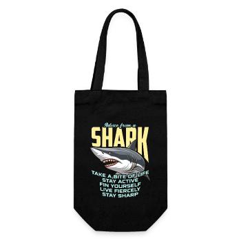 Conseils de chasse au requin d’une chasse aux fossiles de requin - Sac à bouteille - noir - Devant