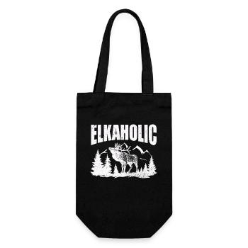 Chasse à l’élan Elkaholic Hunters - Sac à bouteille - noir - Devant