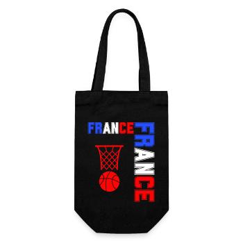 drapeau france cadeau, cadeau france drapeau - Sac à bouteille - noir - Devant