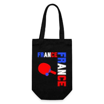 drapeau france cadeau, cadeau france drapeau - Sac à bouteille - noir - Devant
