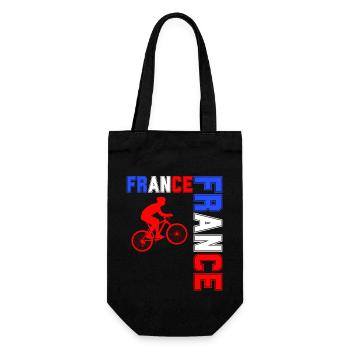 drapeau france cadeau, cadeau france drapeau Vélo - Sac à bouteille - noir - Devant