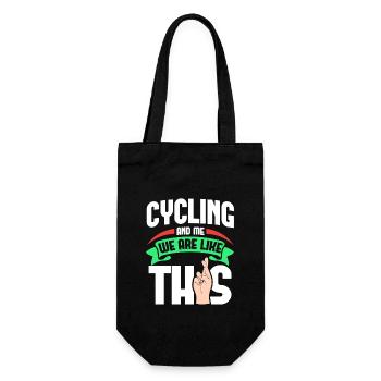 Cycling Me sont comme - Sac à bouteille - noir - Devant