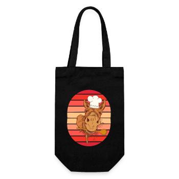 Chef Cooking Amateur Chef Host Cooking Chefs - Gift Bag for Bottles - black - Front