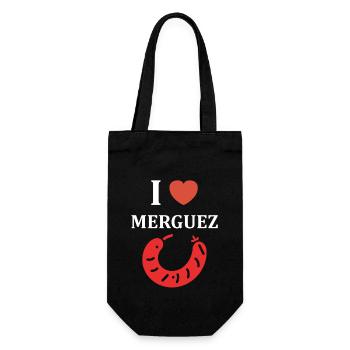 Merguez - Gift Bag for Bottles - black - Front
