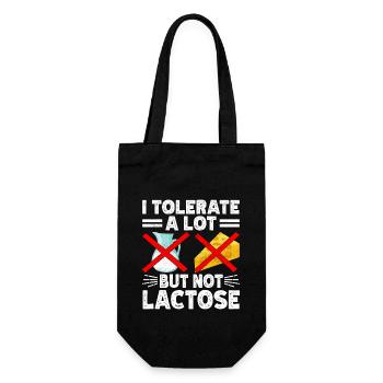 Intolérance au lactose Intolérance au lactose - Sac à bouteille - noir - Devant