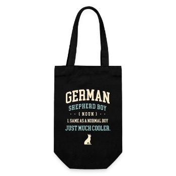 Berger allemand Garçon Identique À Un Garçon Normal Juste Beaucoup - Sac à bouteille - noir - Devant
