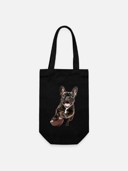 Bouledogue français - Sac à bouteille - noir