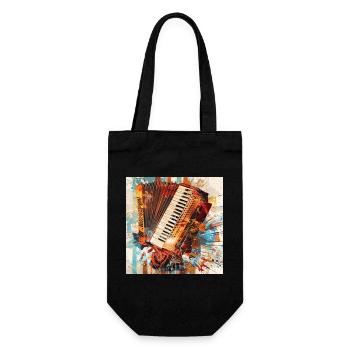 Accordion - Gift Bag for Bottles - black - Front