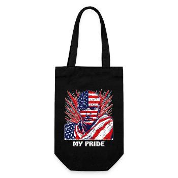 HOMME USA MY PRIDE CONTOUR - Sac à bouteille - noir - Devant