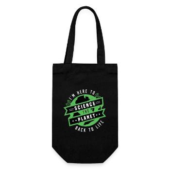 Environmental Scientist I'm Here Environmentalist - Gift Bag for Bottles - black - Front