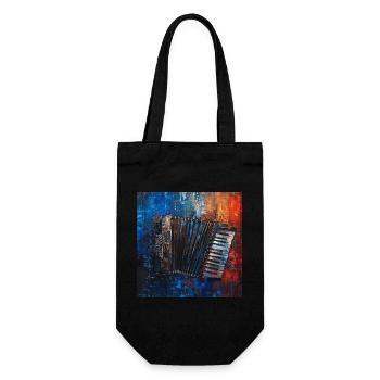 Accordion - Gift Bag for Bottles - black - Front