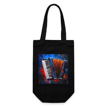 Accordion - Gift Bag for Bottles - black - Front