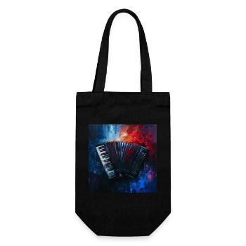 Accordion - Gift Bag for Bottles - black - Front