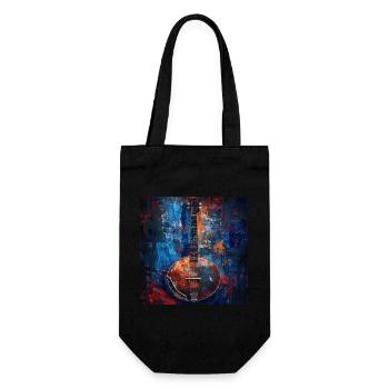 Banjo - Gift Bag for Bottles - black - Front