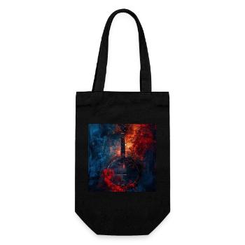 Banjo - Gift Bag for Bottles - black - Front