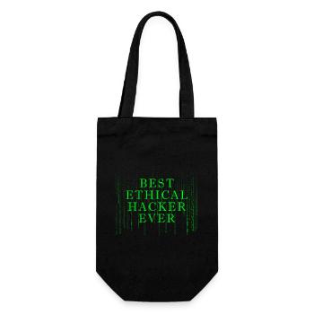 Expertise en cybersécurité de hackers éthiques - Sac à bouteille - noir - Devant